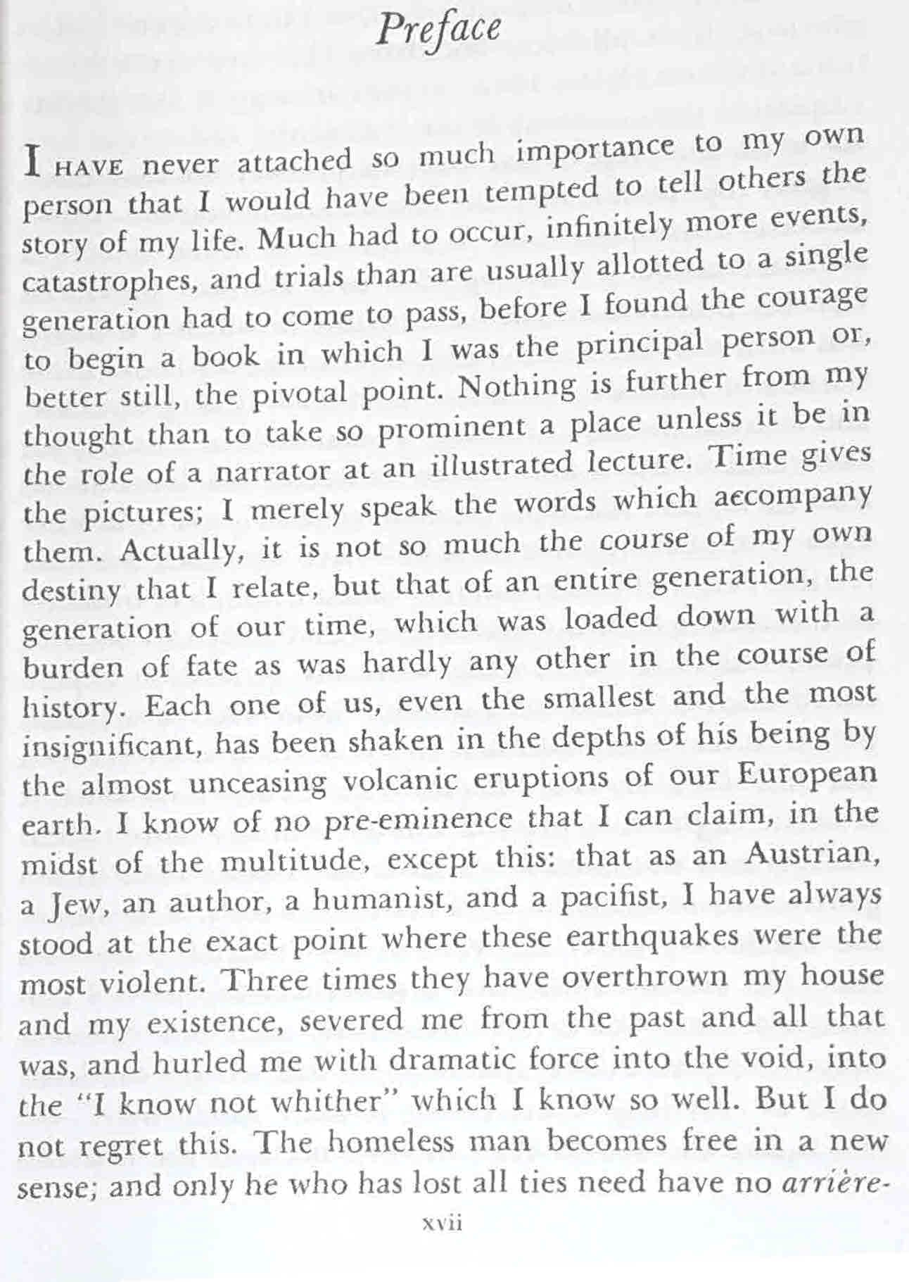 The World of Yesterday: An Autobiography