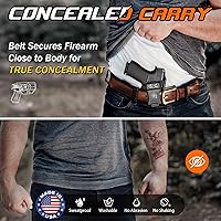 Vista 4 de Amberide Ruger LCP 380 IWB Holster, Kydex Concealed Carry Holster for Ruger LCP .380, No Optic/No Laser, Posi-Click Retention, Sweat Guard