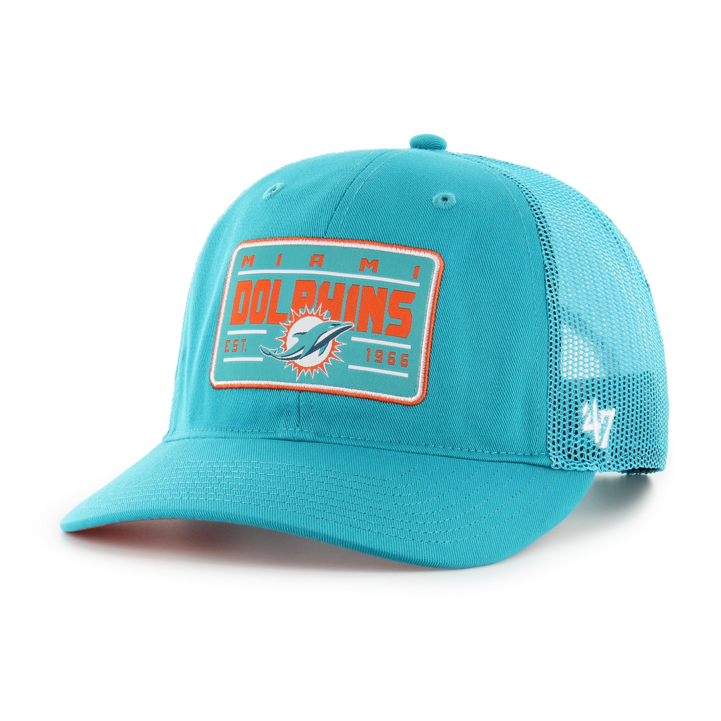 47 Miami Dolphins Hardline Trucker RF Unisex Baseball Cap - Neptune