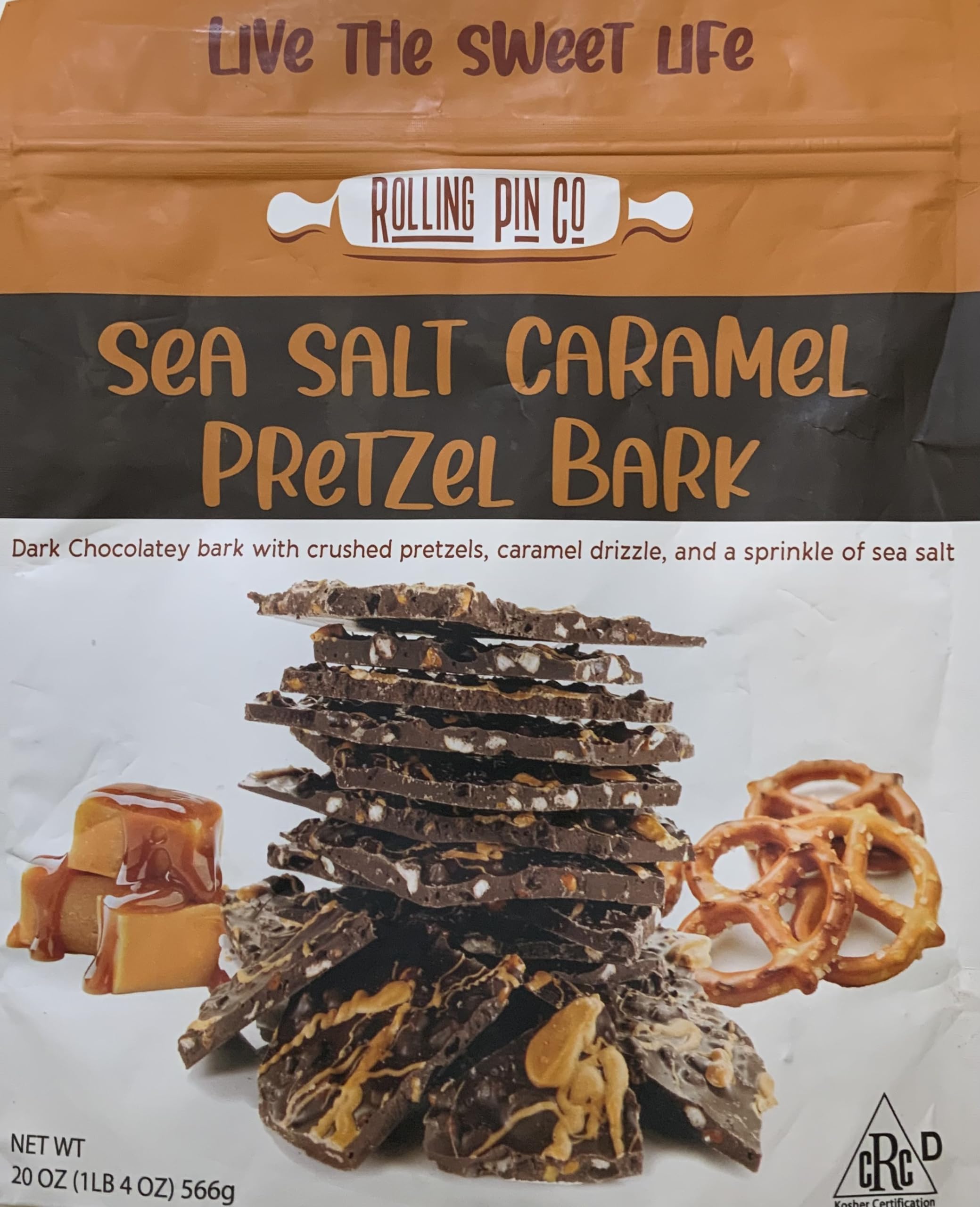 Milk Chocolate Sea Salt Caramel Pretzels (20 oz.)