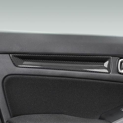 Miniatura 4 de Calcomanías para manijas de puerta interior de automóvil para Honda Civic 2022 2023 2024, accesorios de 11 generación, calcomanías interiores de