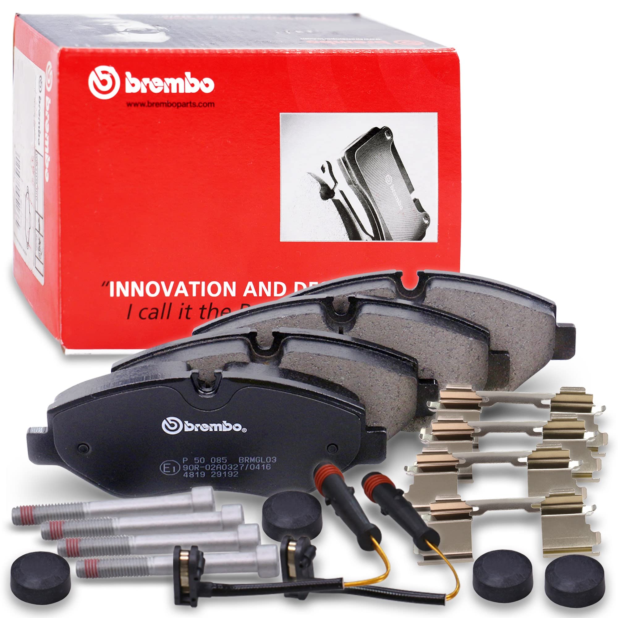 BREMBO P 50 085 Brake Pads Set Front for Sprinter Vito Crafter Viano V EQV eVITO