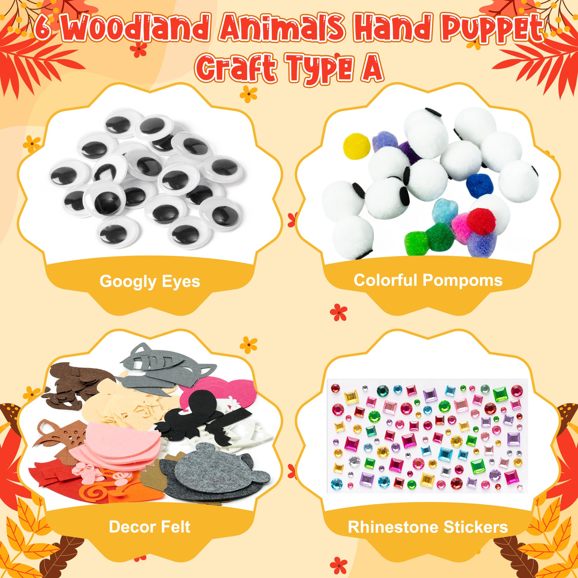 WATINC Hand Puppet Making Kit - Image 2