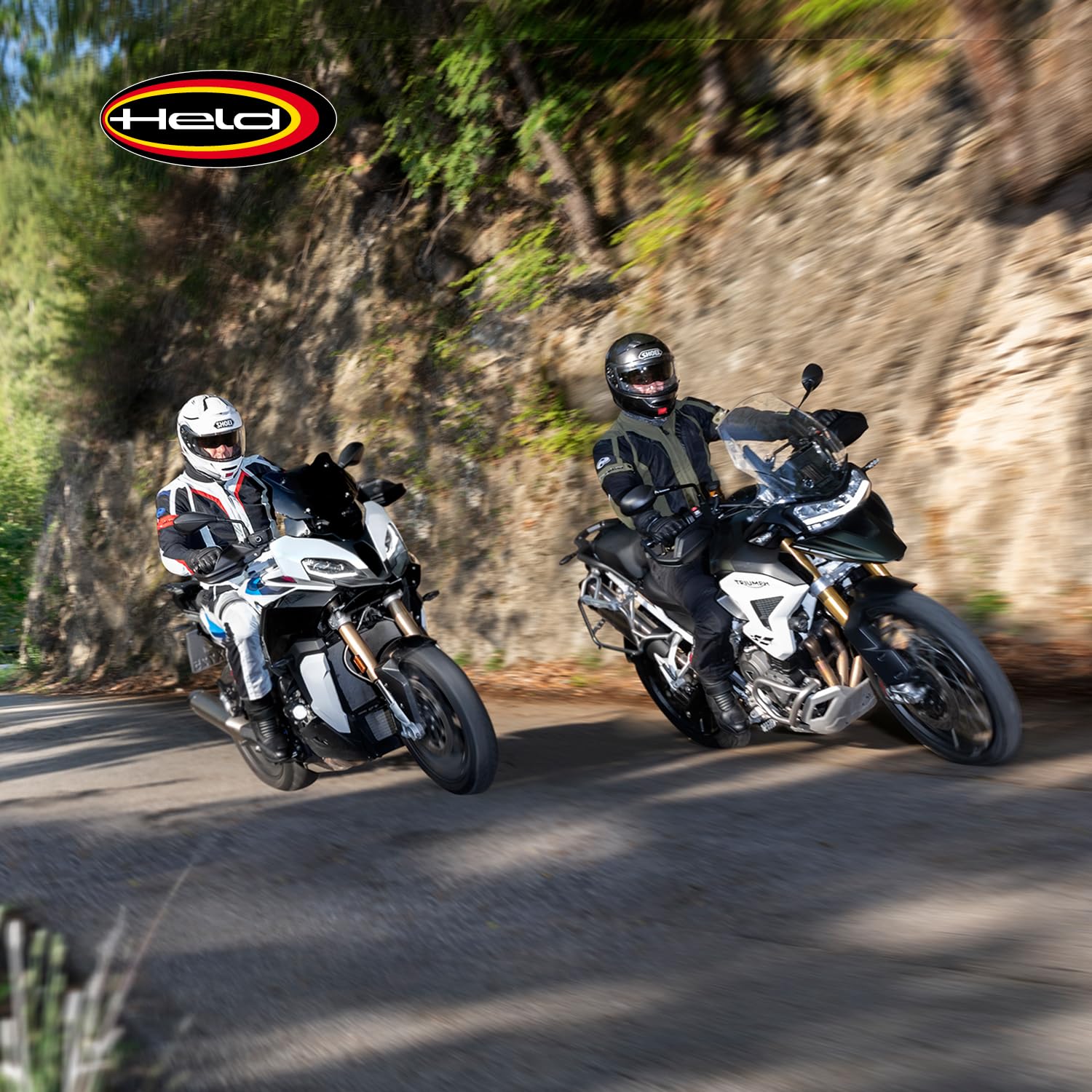 Held Vento II Base Motorradhose Damen - Luftige Sommerhose - Robustes Heros Tec 400D Gewebe - CE, Schutzklasse A - höhenverstellbare Level 1 Soft Knie Protektorenhose - Grau-Schwarz - Größe lang L