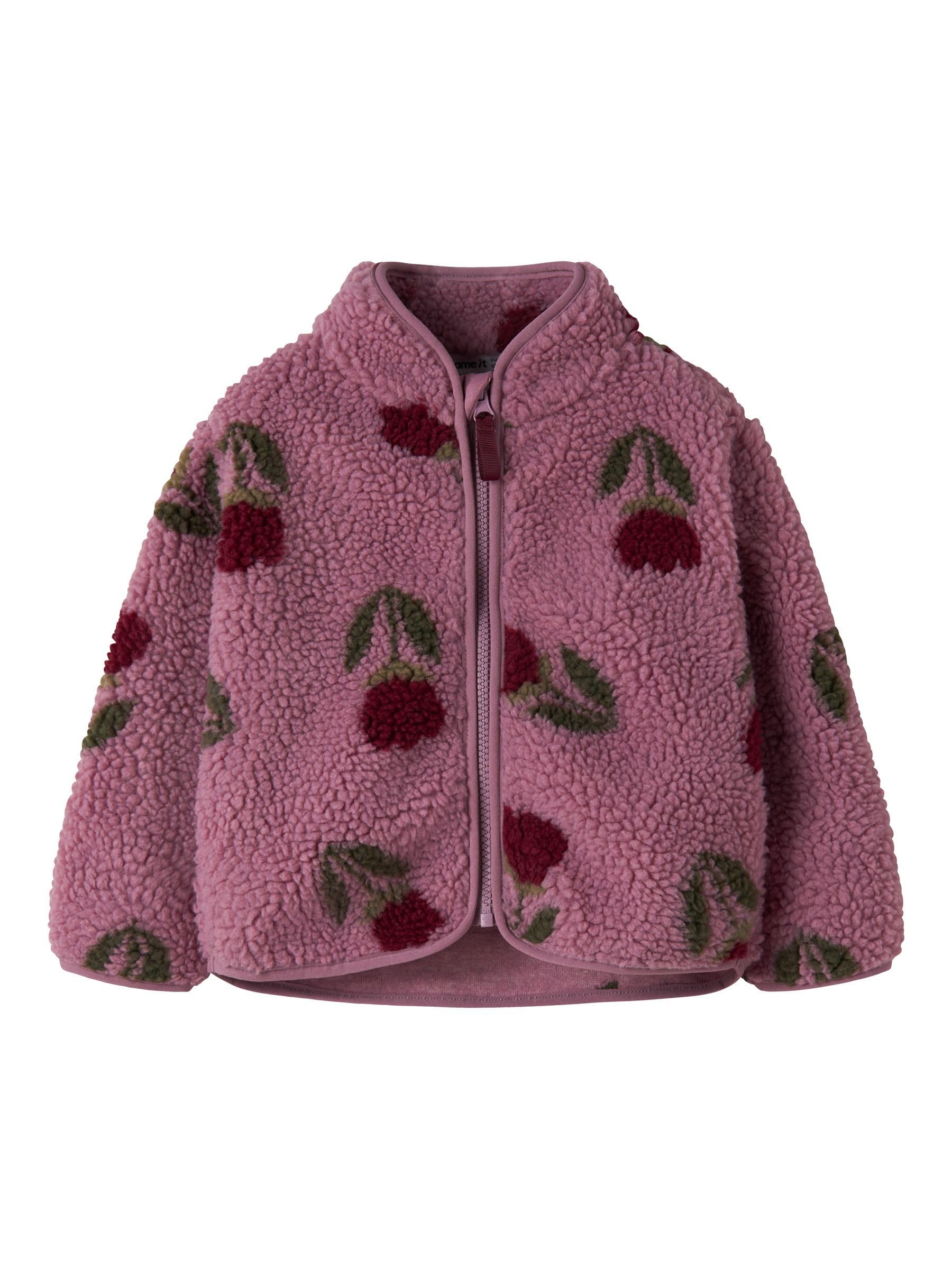 NAME IT Girl Strickjacke Teddy | Cardigan
