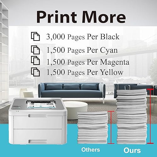 Miniatura 3 de TG Imaging 406 Reemplazo para cartucho de tinta compatible LC406 LC 406 XL (BCYM) Reemplazo para impresora de inyección de tinta todo en uno Brother