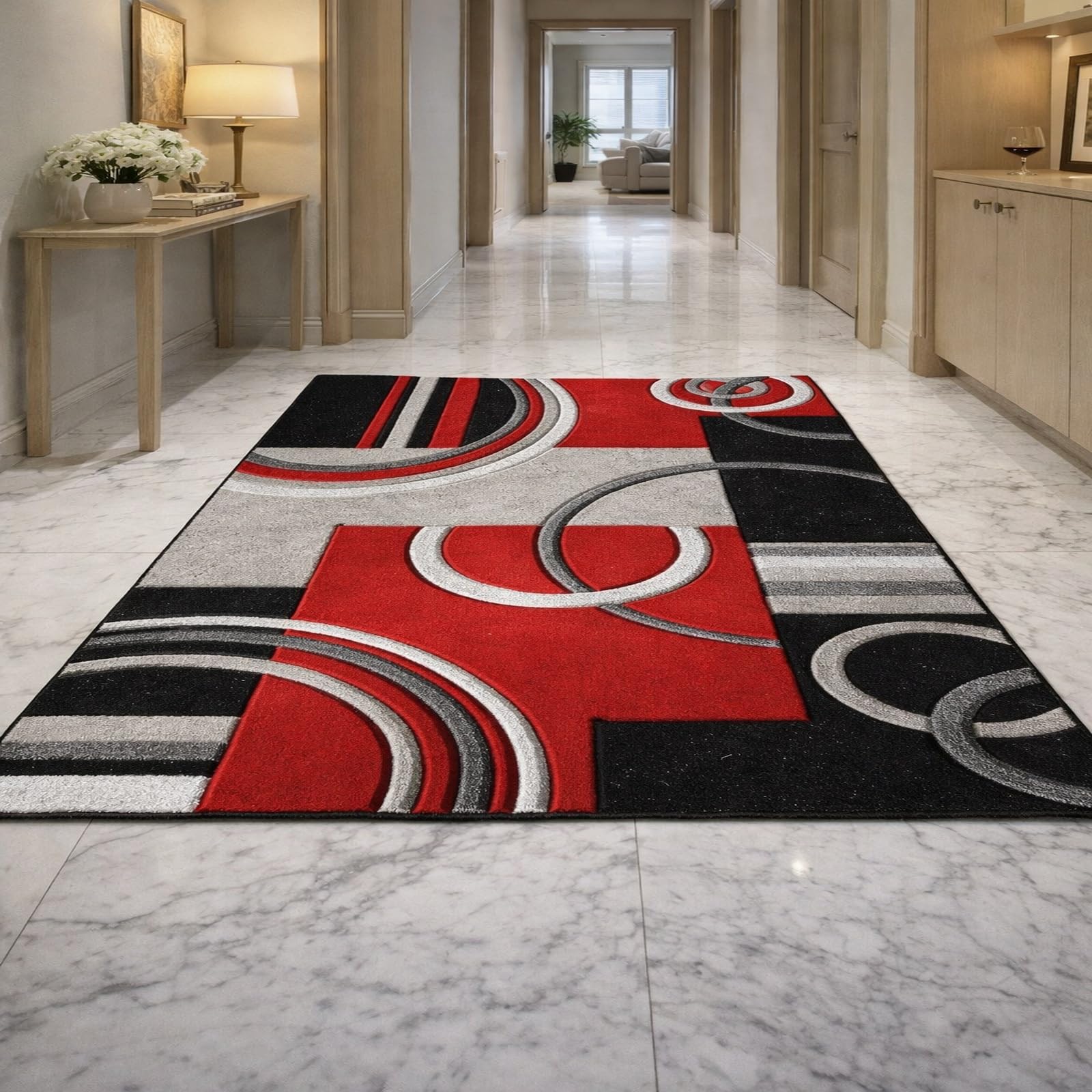 Tapis de salle à manger moderne pour réchauffer votre intérieur