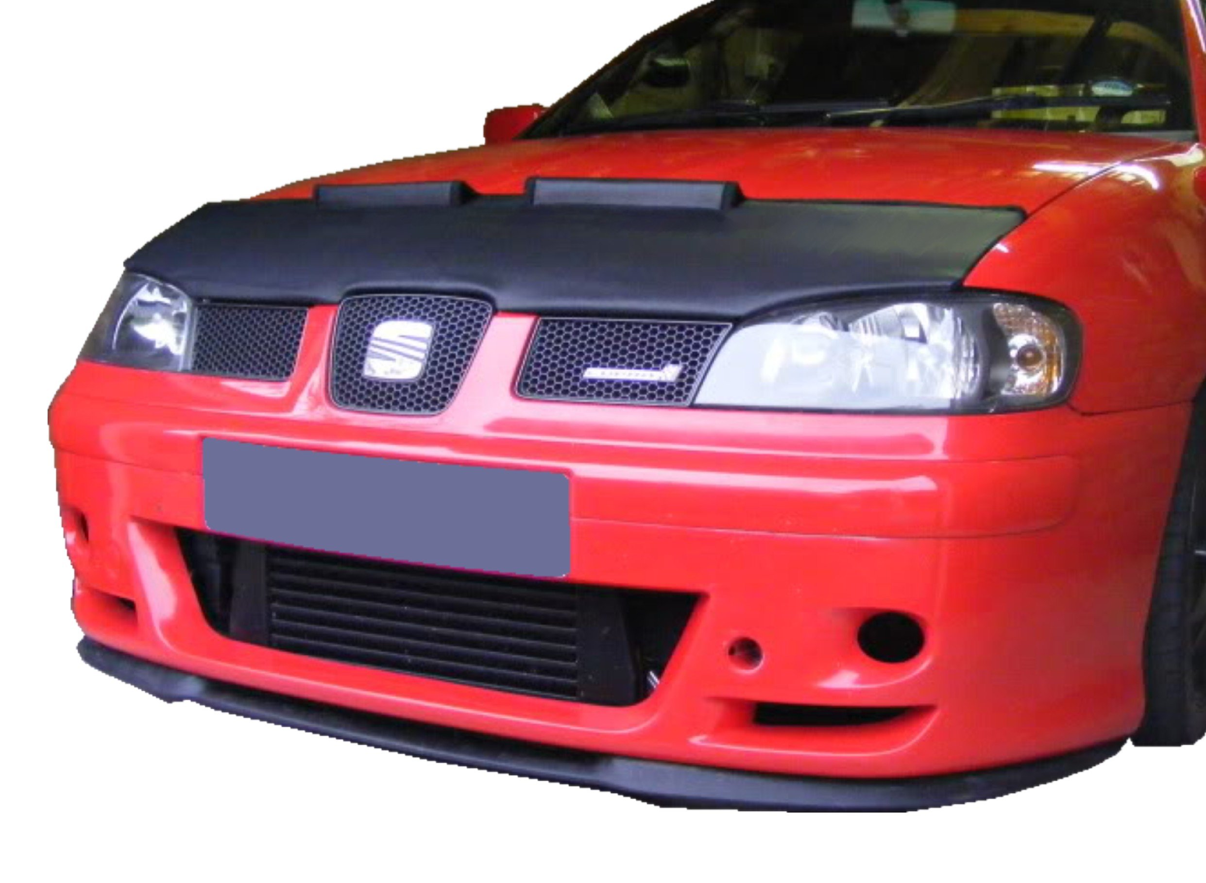 Hood Bra Front End Nose Mask Compatible with Seat Alhambra Since 2010 Bonnet Bra STONEGUARD Protector Tuning