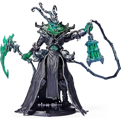 League of Legends, 6-Inch Thresh Collectible Figure w/ Premium Details and 2 Accessories, The Champion Collection, Collector Grade, Ages 12 and Up