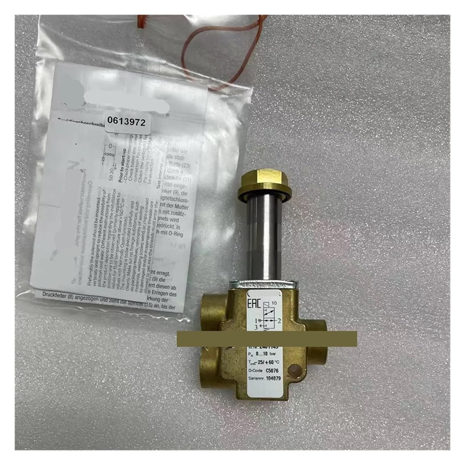LEOTNNDQ 2401149 G1/4 Screw Thread Solenoid Valve