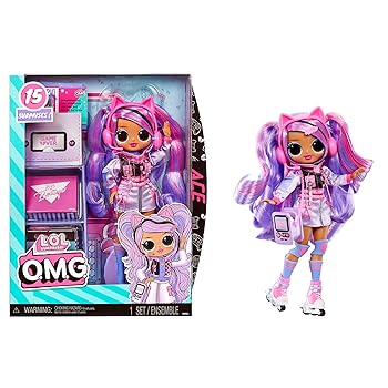 L.O.L. Surprise! OMG Fashion Doll Ace with 15 Surprises