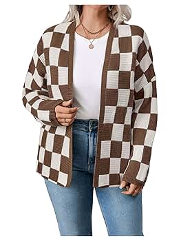 トップス mideal plaid pattern cardigan mideal plaid pattern cardigan Blue