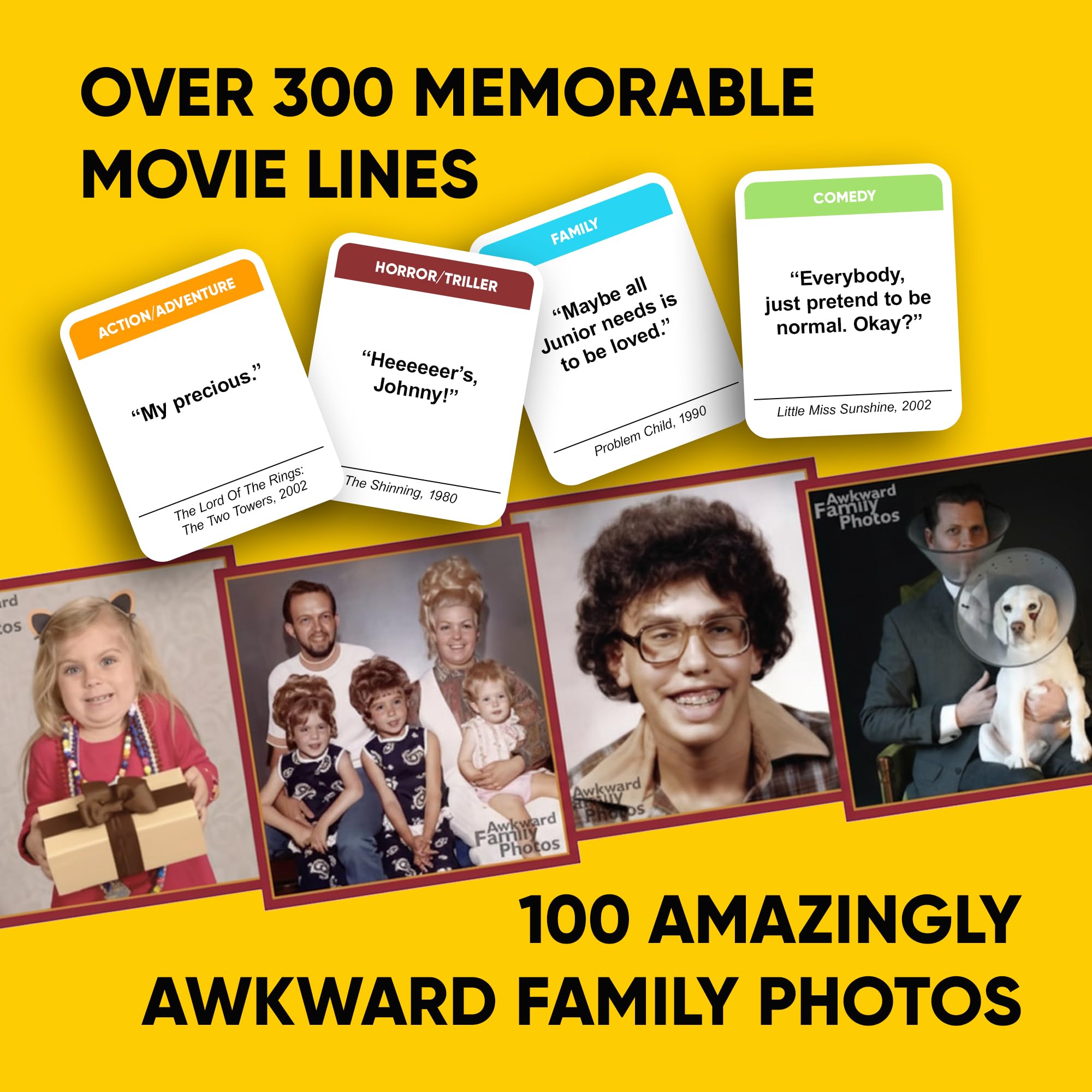 (Greatest Hits) - All Things Equal, Inc. The Awkward Family Photos Movie Line Caption Game