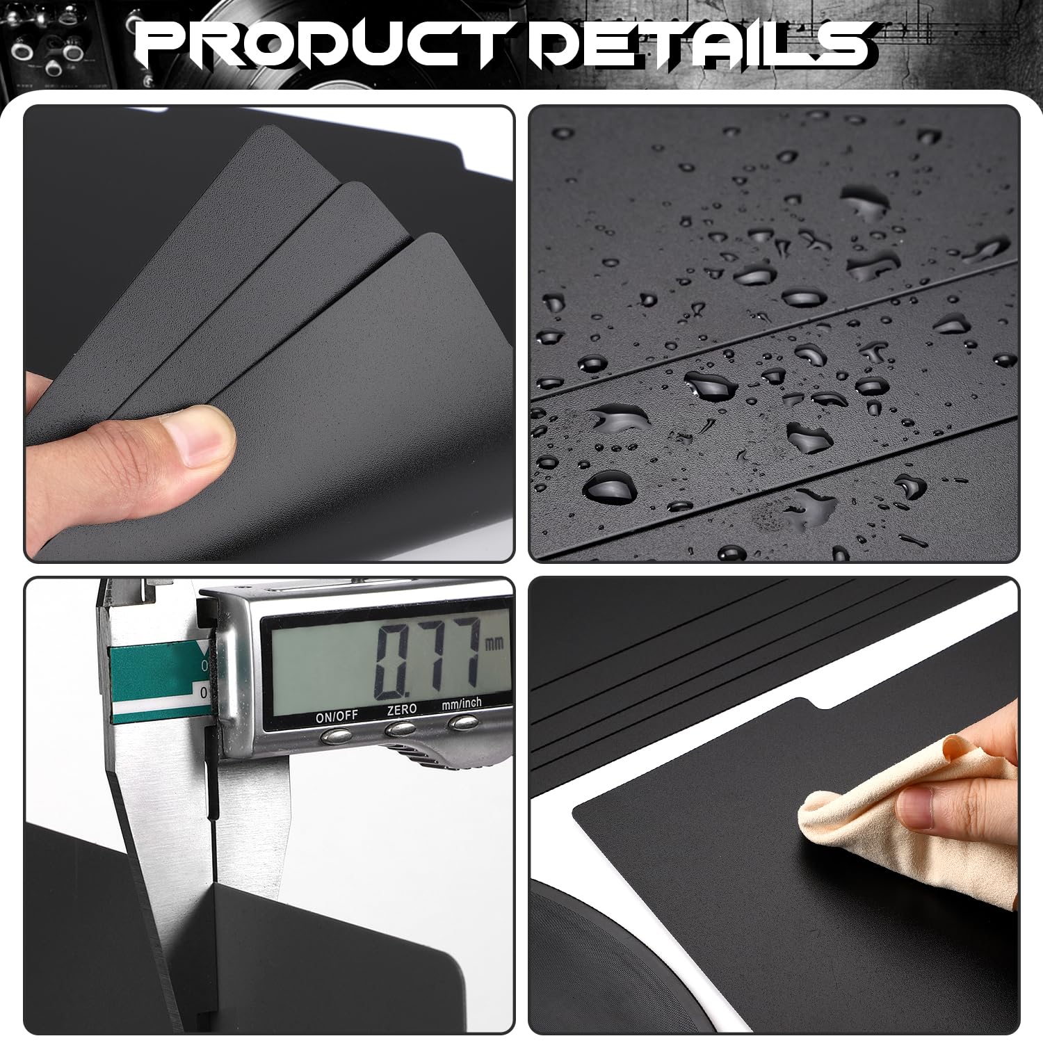 Facmogu 20PCS Vinyl Record Dividers, Upgrade Thicker 33 RPM Plastic Vinyl Record Separators - Image 2