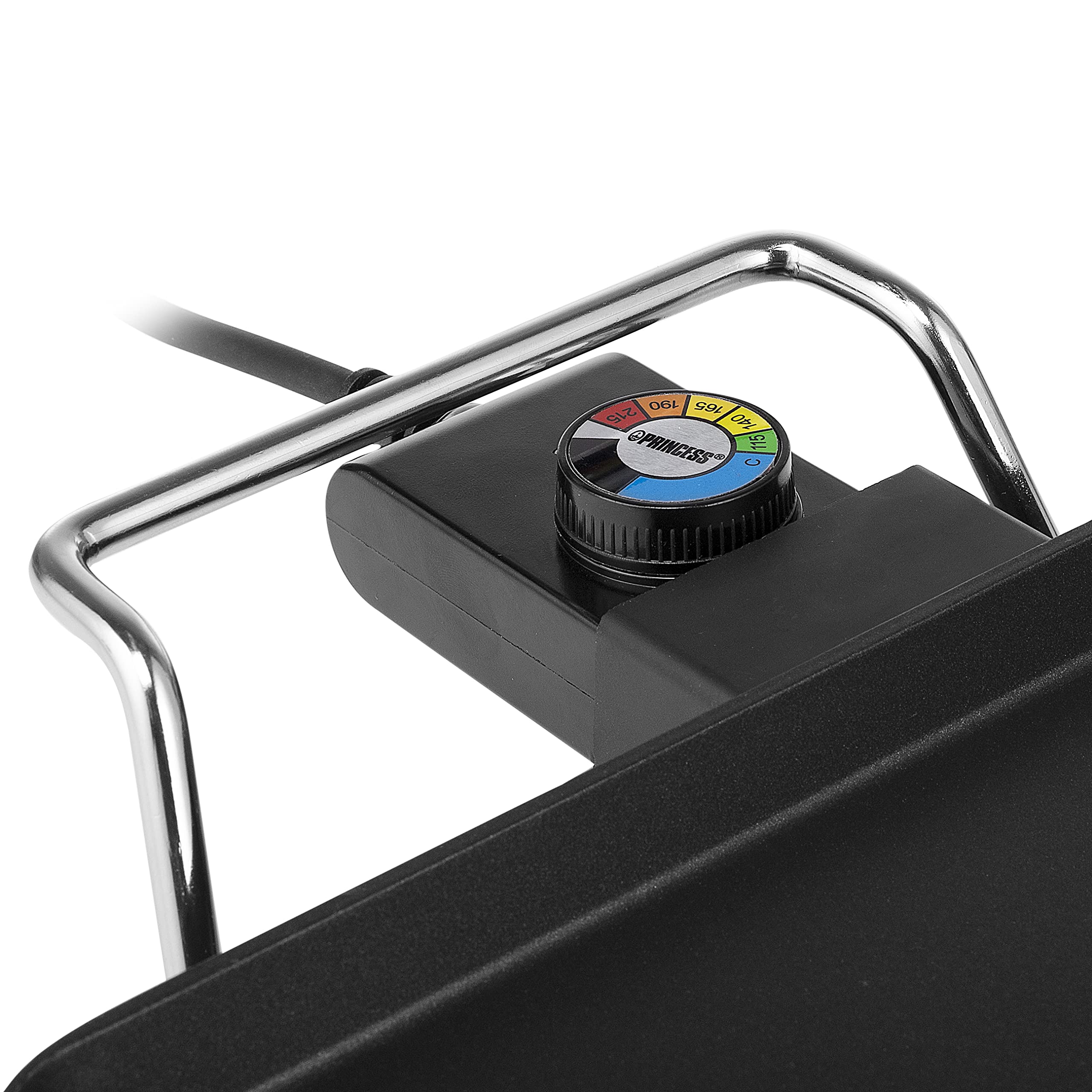 Plancha Princess Chef Pro Cla) Ssic Czarny – Odlew Aluminiowy – 4 Osoby – 46 X 26 Cm – 2000 W