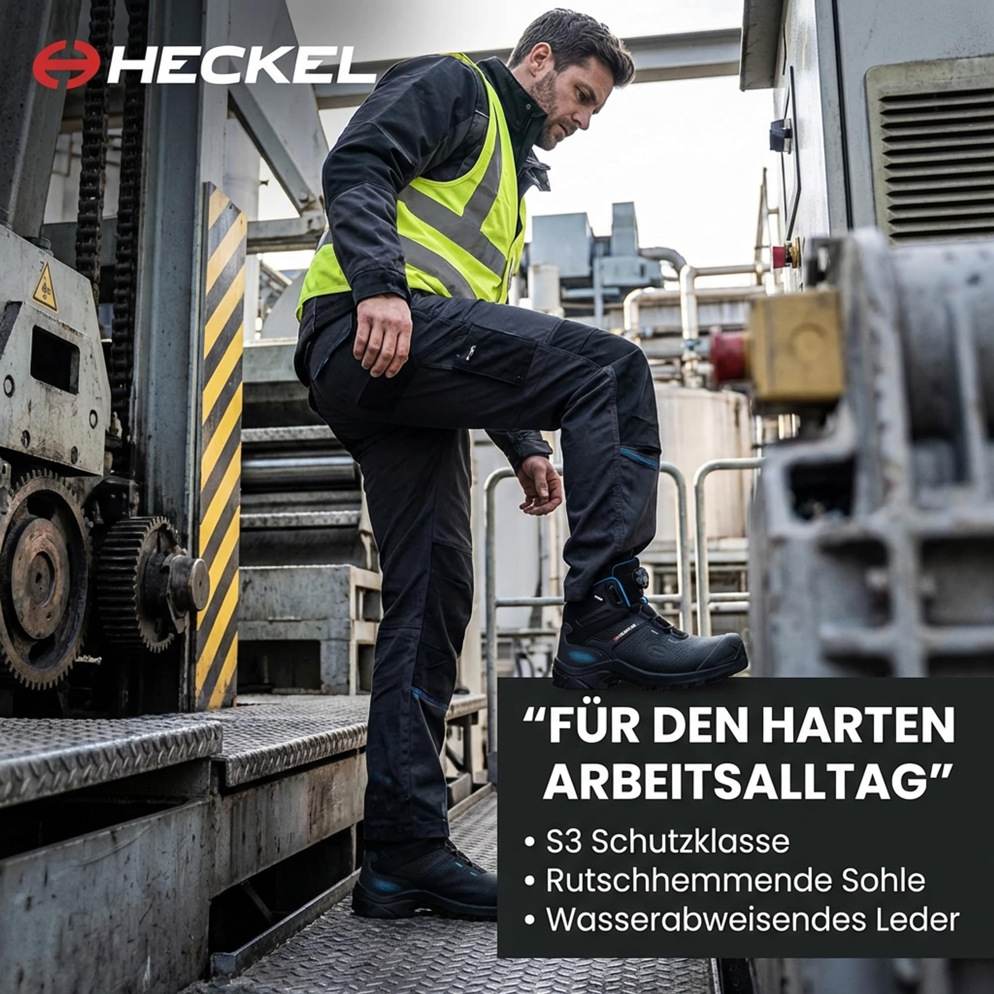 Heckel MACCROSSROAD 3.0 Buty ochronne - Z zamknięciem BOA
