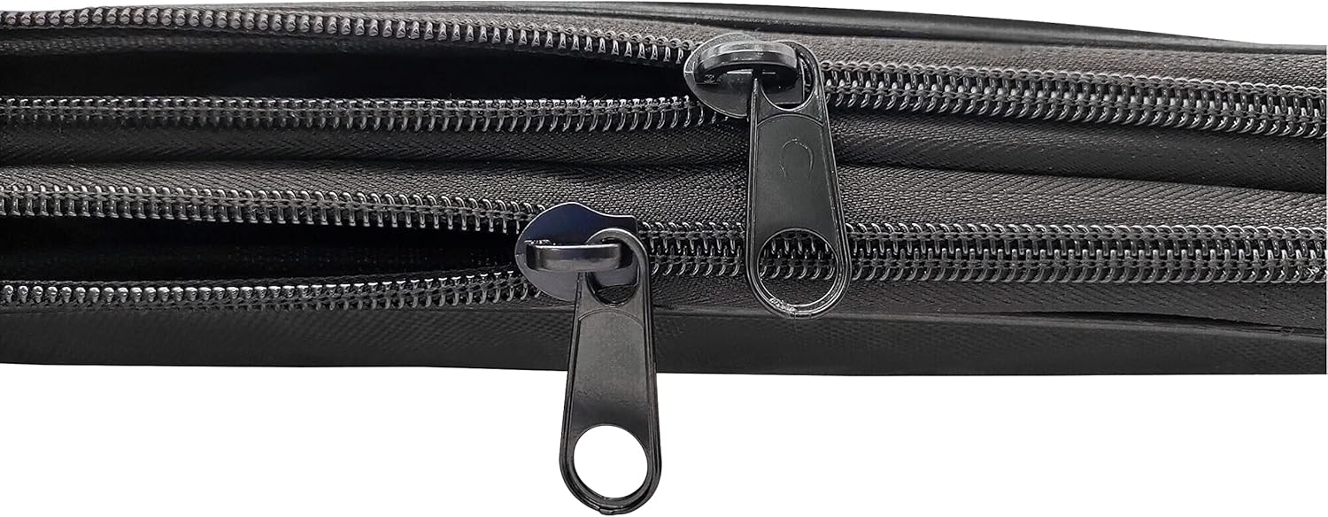 Silfrae Full Size Squash Racquet Cover Racquet Bag for 2 Squash Rackets