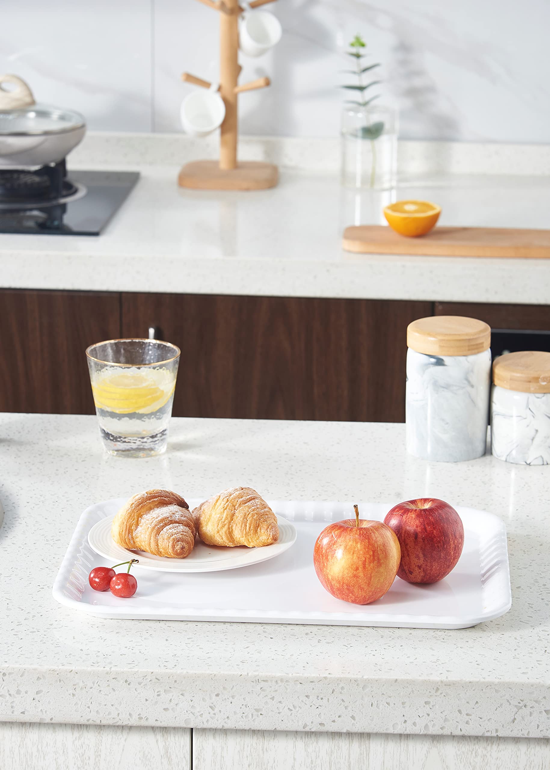 Vicrays Ceramic Rectangle Serving Platters - 14" 12" 10 - View #5