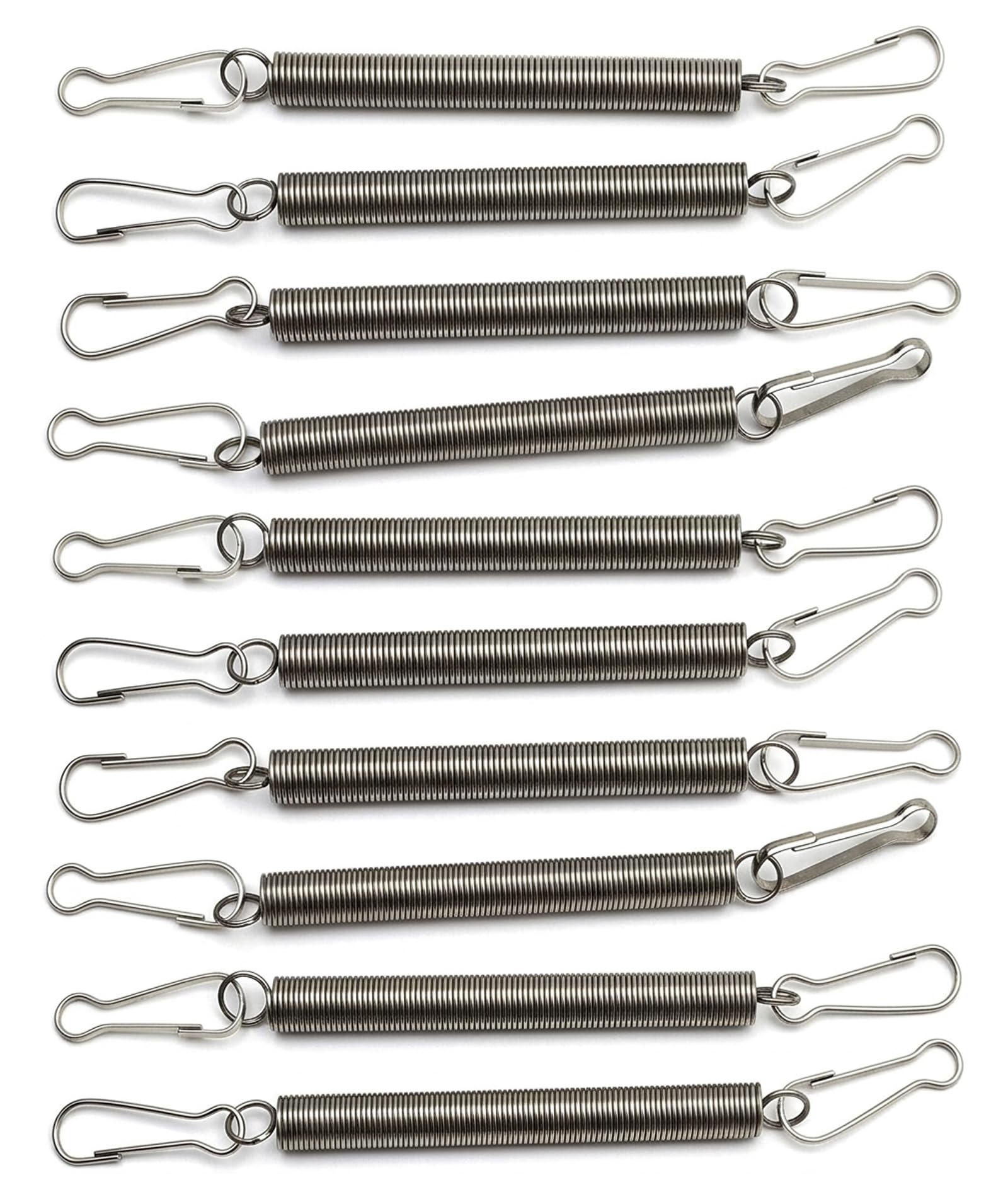 10PCS Springs and Spring Hooks Set of 10, Durable Steel Construction with Secure Buckle Design, Reliable Fastening Solution for Various Applications, Multipurpose Hardware Accessories with Long-Lasting Performance-image-32