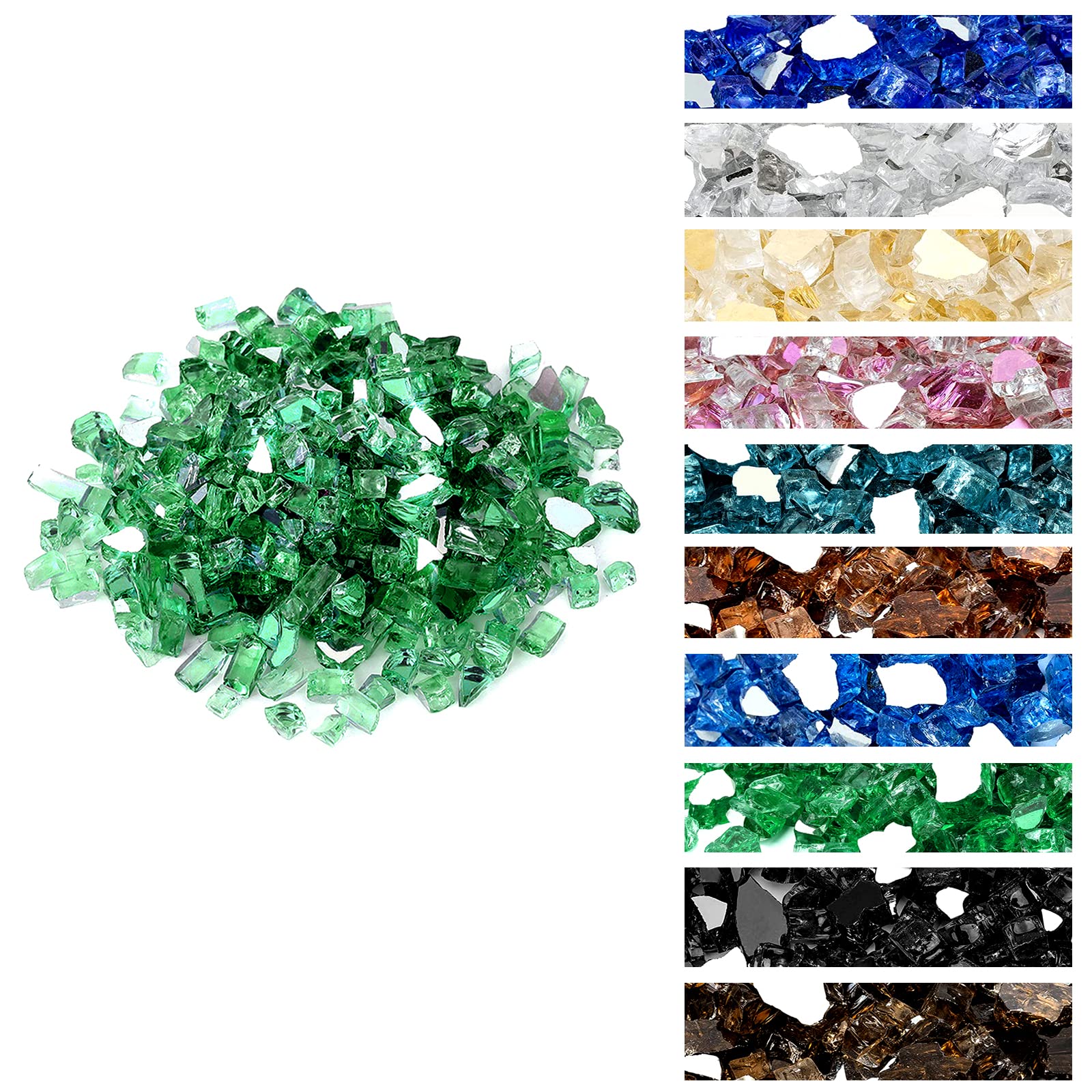 Glass Looking Rock Green