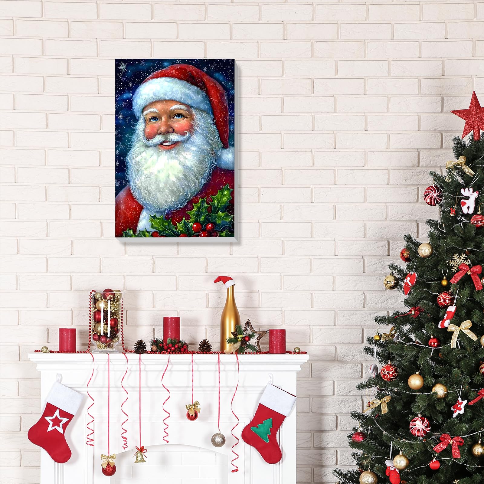 DIY Canvas Painting Ledgebay Framed Paint By Numbers Adult Kit Beginner ...