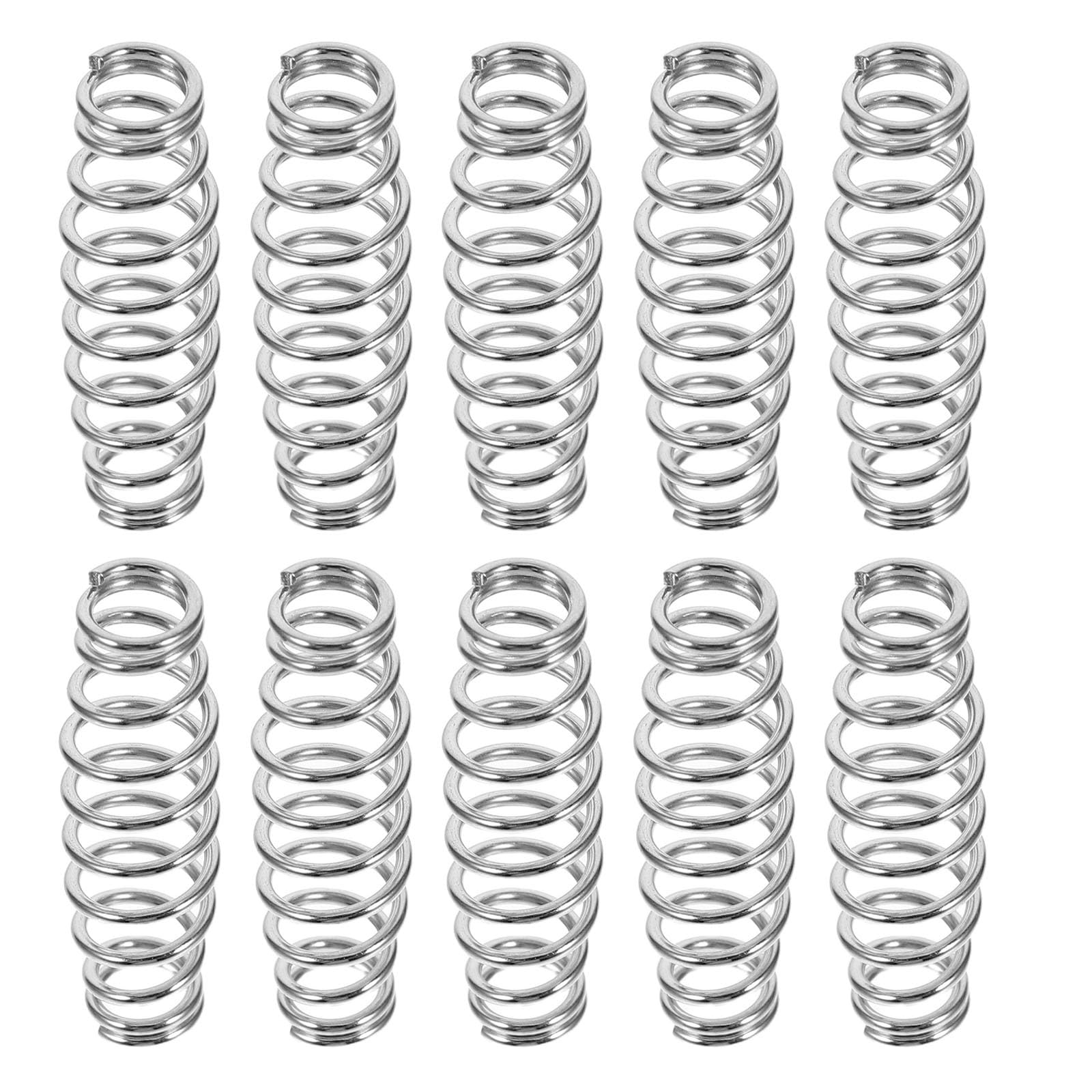 Abaodam 10pcs Compression Springs for Pruning Shears Small Replacement Parts for Garden Pruner Tools Easy Install Springs Tree Pruning Equipment