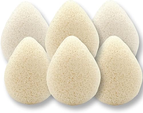Konjac - Esponja de baño natural para bebés, recién nacidos, niños pequeños y niños, ideal para pieles sensibles, ecológica, segura a base de