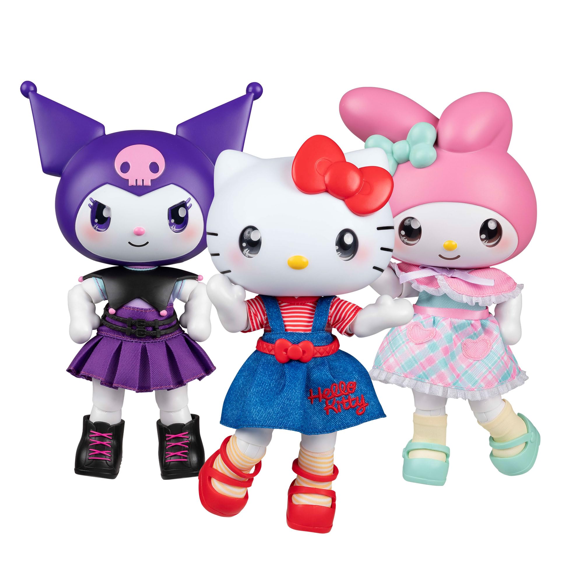 Hello Kitty - Lalka Premier o wysokości 20 cm, 9 punktów, zdejmowane ubrania i akcesoria, dla kolekcjonerów, dziewcząt i dzieci od 3 lat