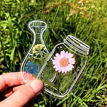 Amazon | happykau ドライフラワーのしおり 90枚セット 押し花キット