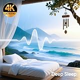 Deep Sleep Rain & Ocean Waves Sound Relaxing Night Ambience for Sleep Meditation & Stress Relief