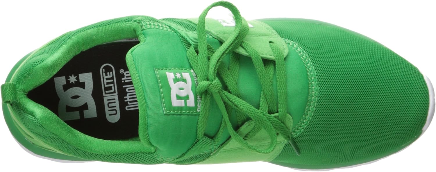 DC Men's Heathrow Casual Skate Shoe 5 Green