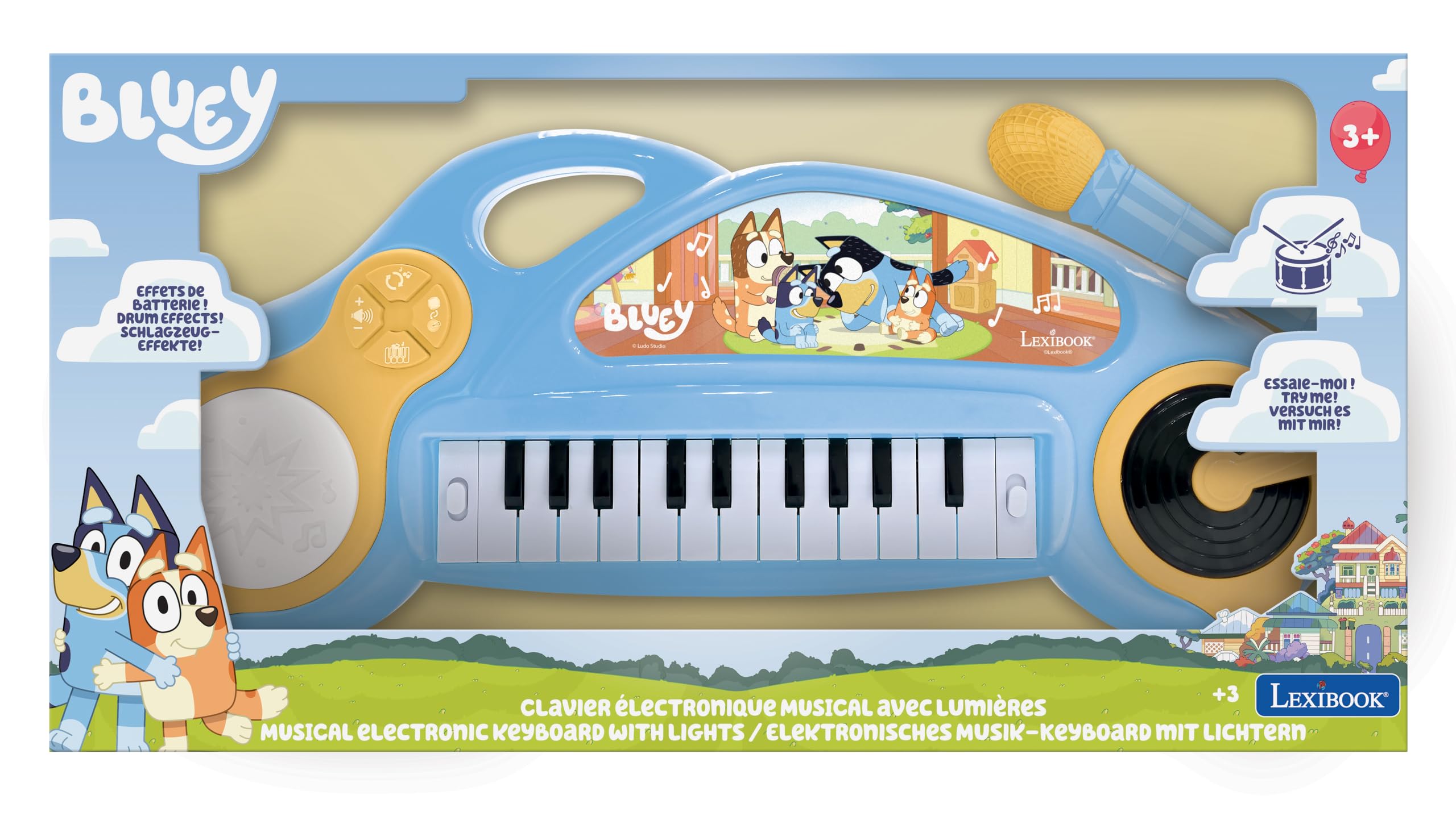Lexibook, Bluey Piano Electrónico, K704BY