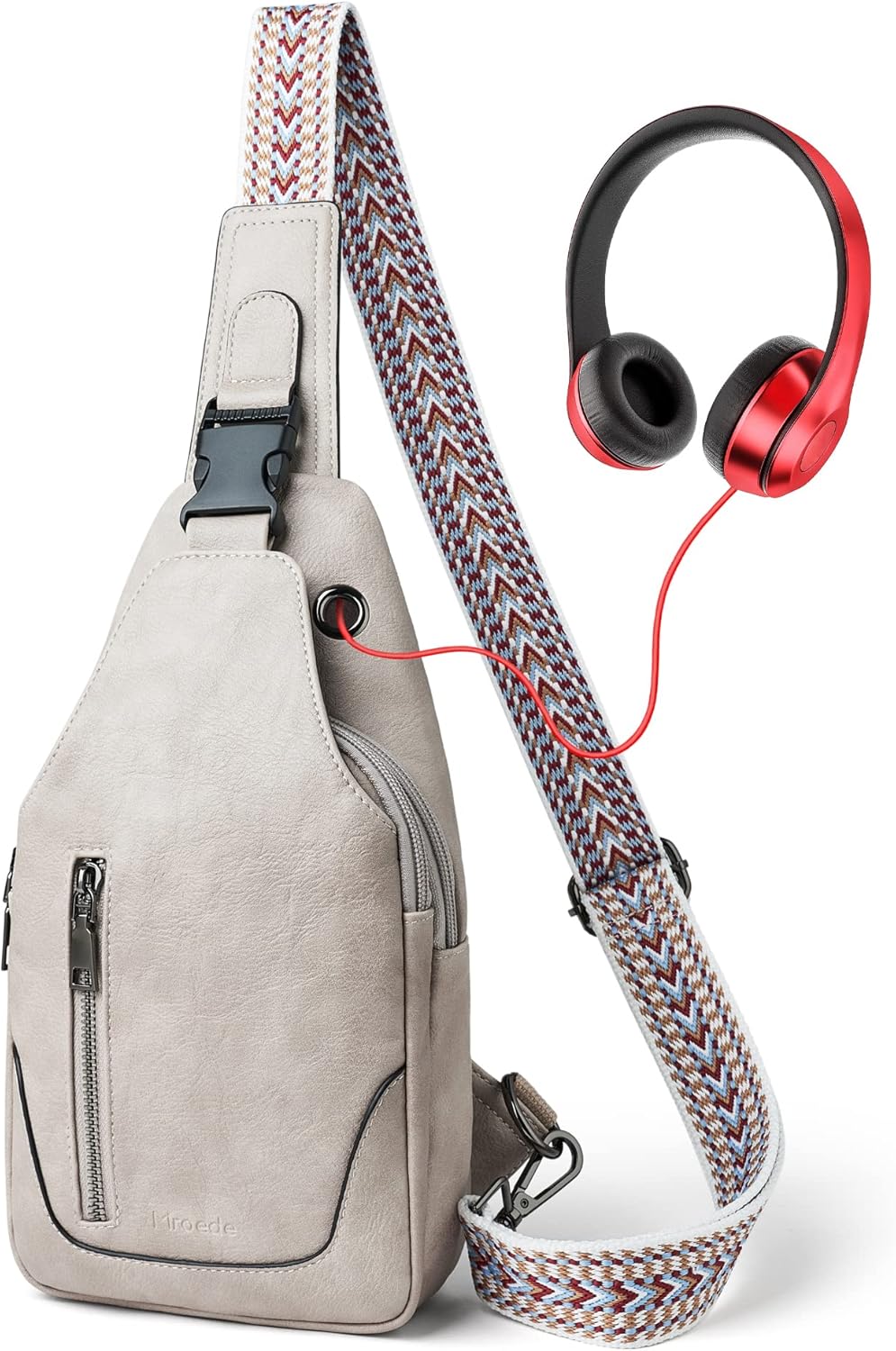 Sling Bag for Women Crossbody Bags for Women Fanny Packs Sling Purse Backpack Chest Bag Shoulder Handbag Travel 2-4 Grey