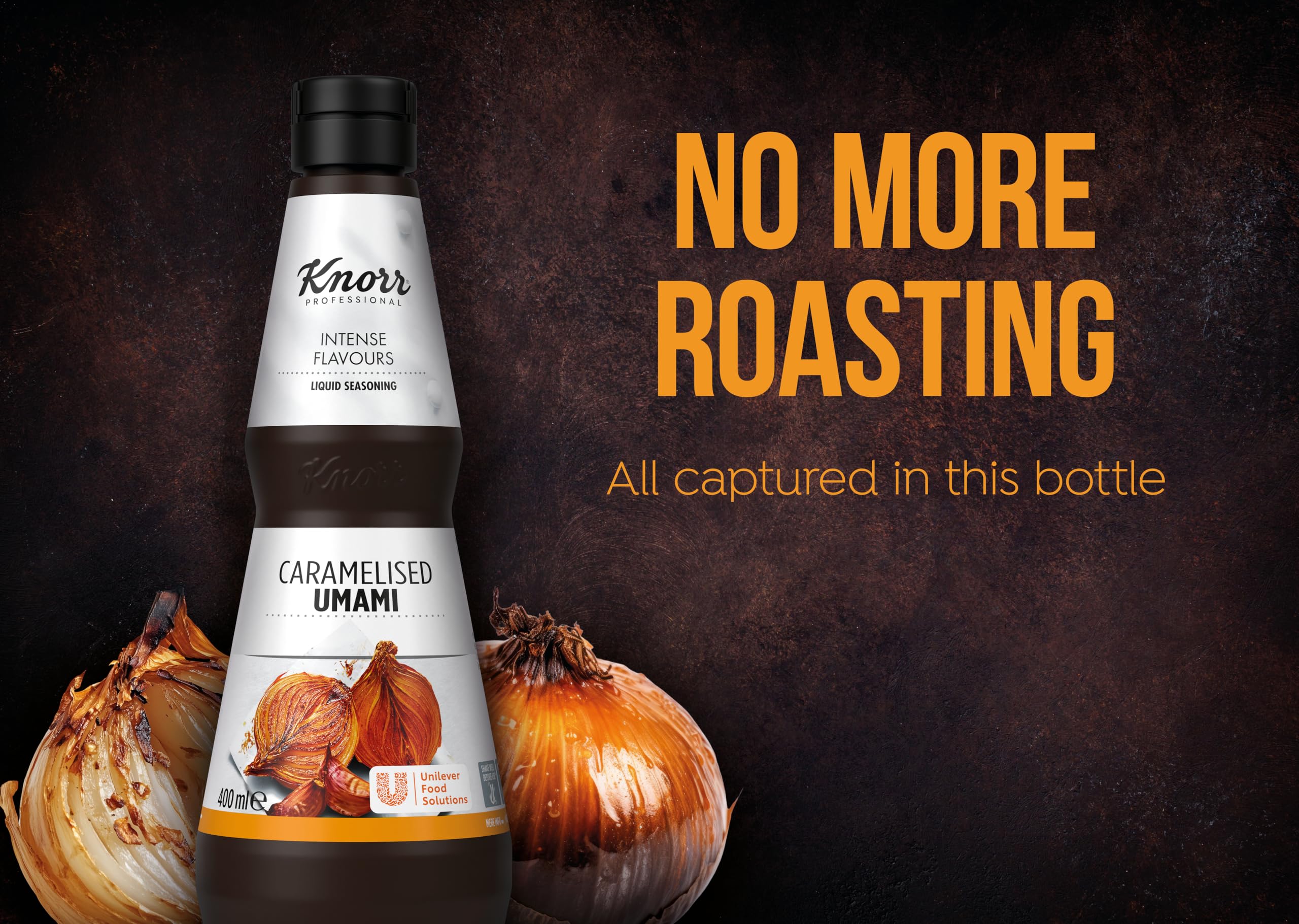 Knorr Professional Intense Flavours Umami - Umami líquido aromatizante caramelizado, 400 ml