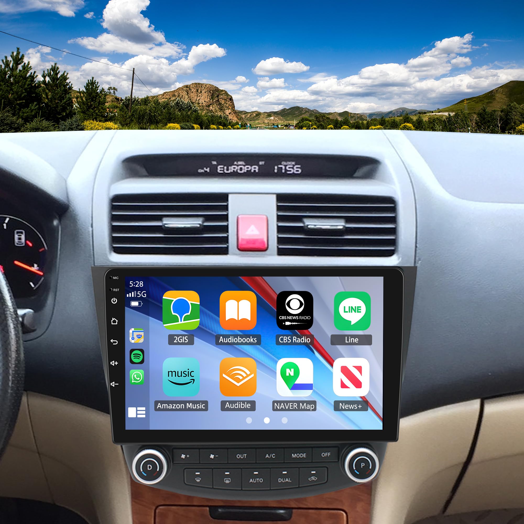 Amazon.com: Car Stereo Radio Upgrade for Honda Accord 7th 2003