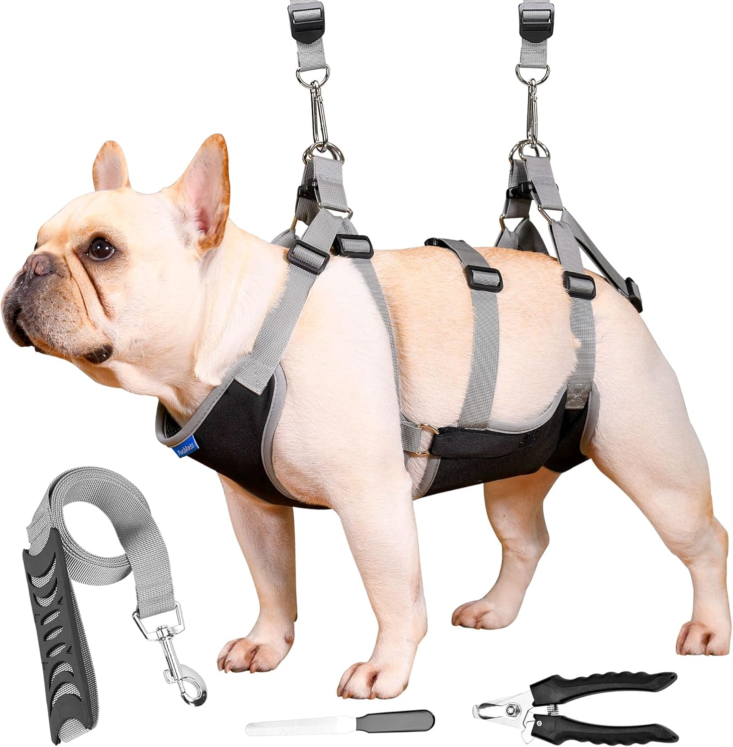 AvaMoss Dog Grooming Harness 2in1 Dog Grooming Hammock