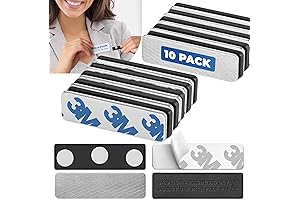 Adhesive Name Badge Magnets: Effortless & Secure Badge Attachment