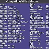 Vista 3 de 12677836 Sensor de presión de aceite para 2003-2008 Chevy Chevrolet Silverado 1500 2500 3500, Express, Corvette, Suburban, Avalanche, Impala, Tahoe