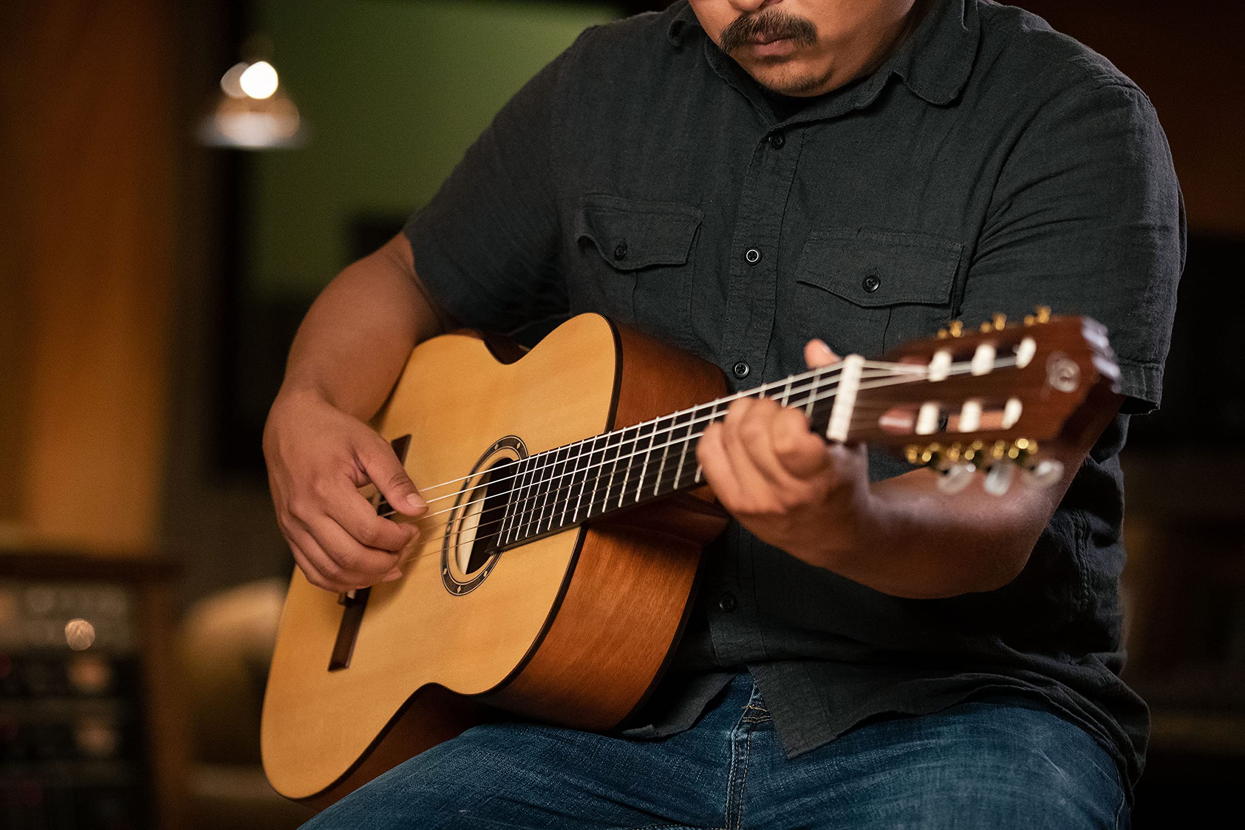 Ortega Guitars Family Series Pro Chitarra Acustica, 6 Corde, Finitura Semilucida, Catalpa