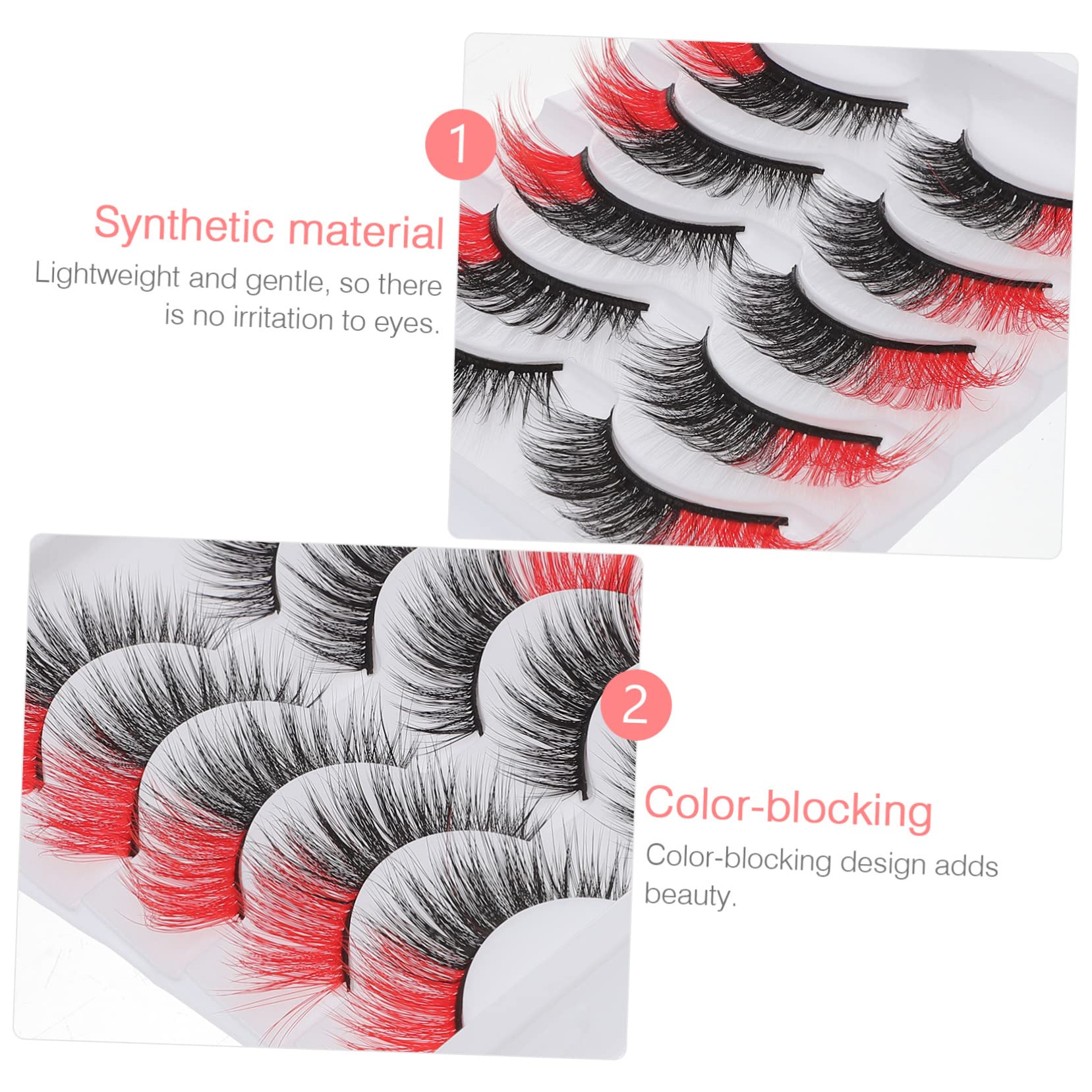 Baluue 20paia Un Titolo Generato Per Prodotto Base Ai Requisiti Forniti Ciglia Finte Morbide e Leggere Di Ciglia Naturali Riutilizzabili Con Scatola Per Makeup Quotidiano e Occasioni