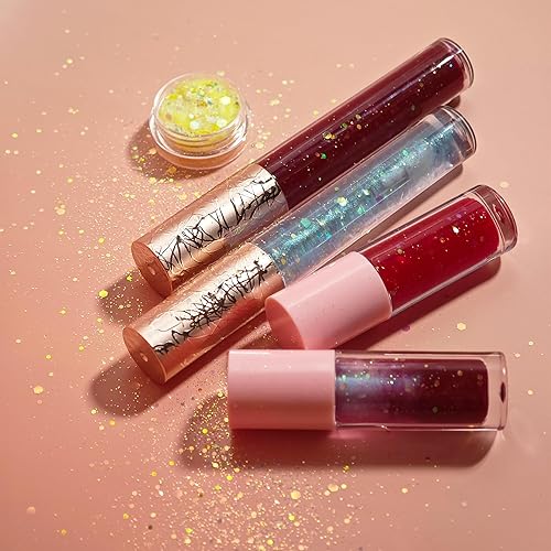 Miniatura 8 de BRIPATI Kit de fabricación de brillo de labios, juego de brillos de labios para hacer tu propio lápiz labial, divertidos brillos de labios de