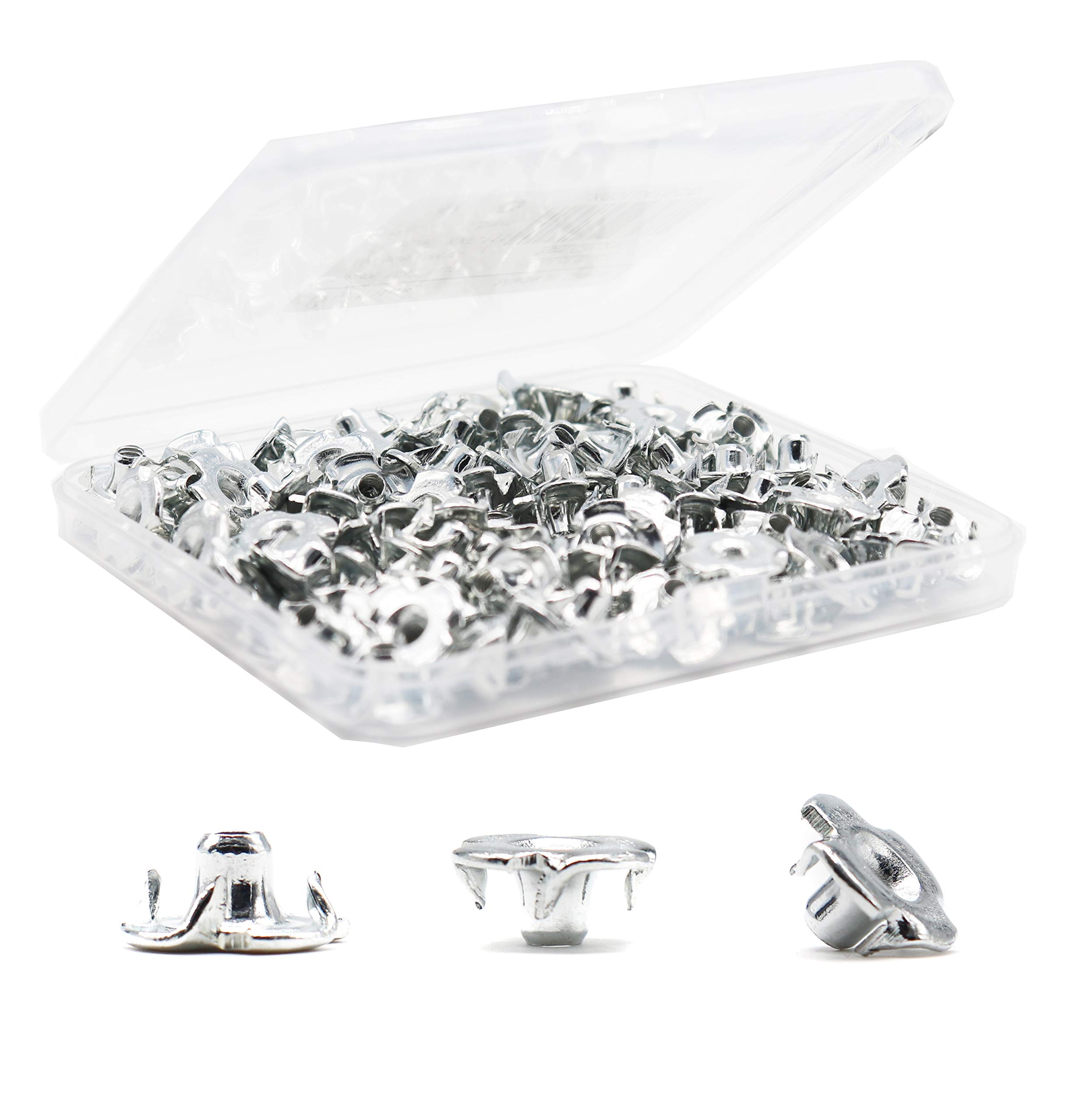 Zinc Plated T-Nuts - Pack of 50 -7 Zinc Plated T-Nuts - Pack of 50 -7