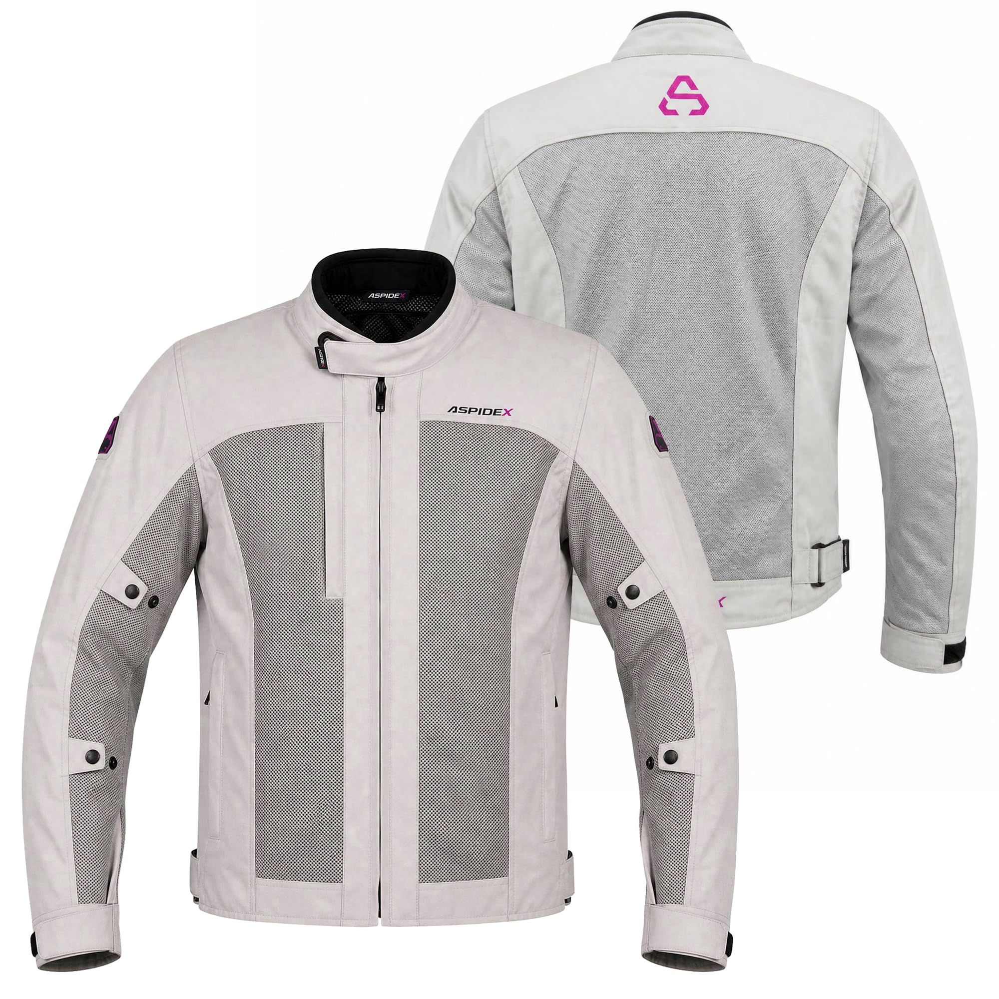 Veste de moto d'été pour femme en maille filet Hard 450D, imperméable avec membrane amovible, protections CE, Touring et scooter, respirante et coupe-vent