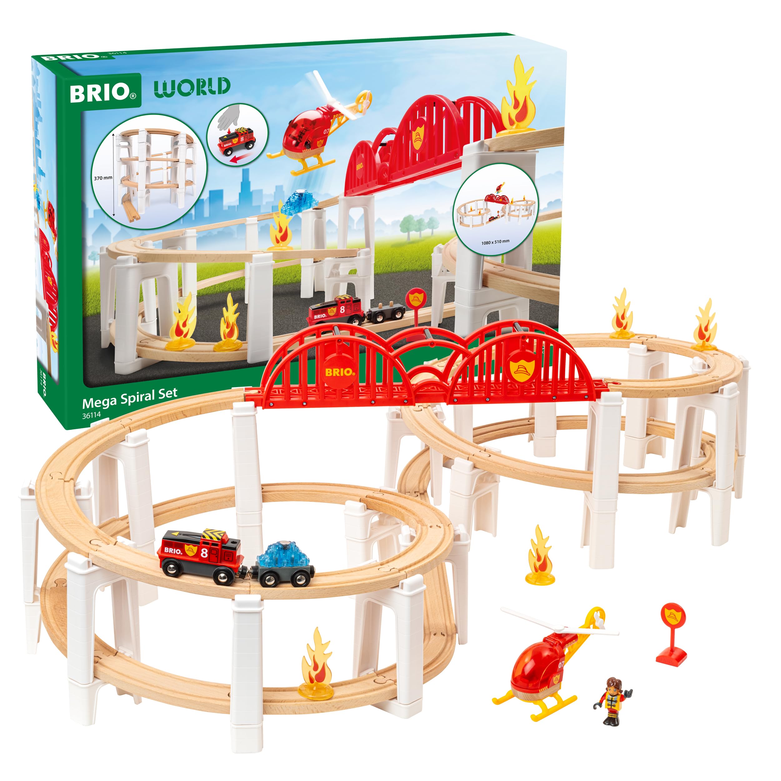 Amazon | BRIO (ブリオ) メガスパイラルセット対象年齢3歳