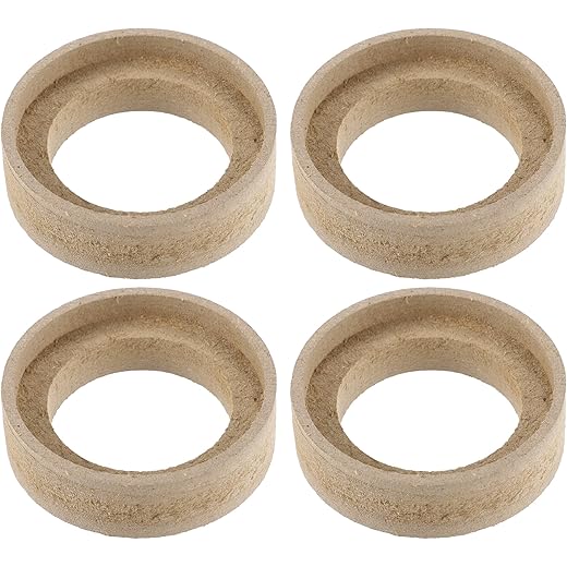 uxcell 4 Pcs Universal 1 Inch Speaker Subwoofer Mounting Spa