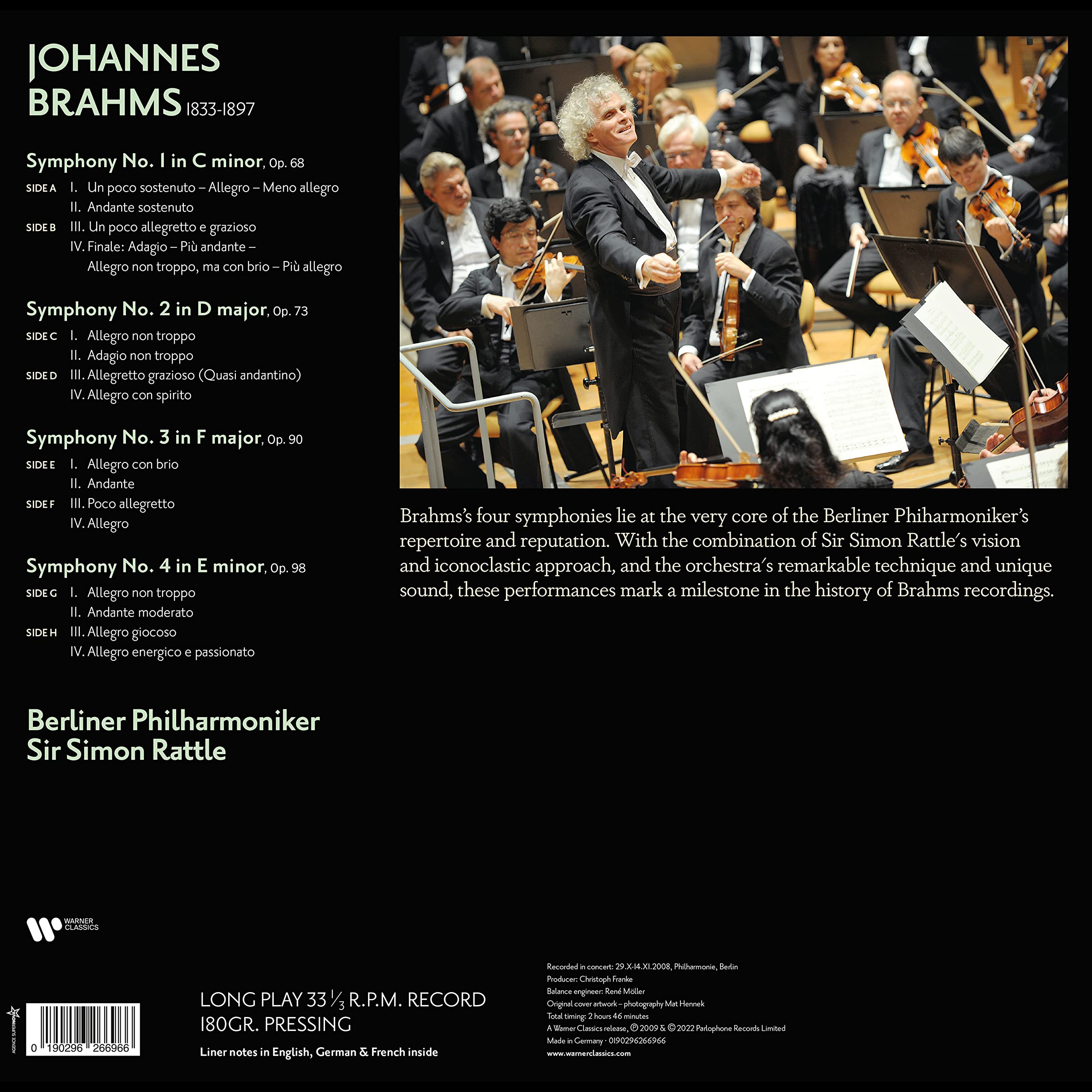 Sinfonien 1-4