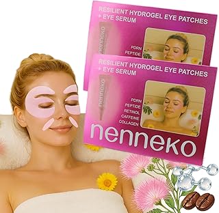 NENNEKO Parches de gel para ojos con suero pa...