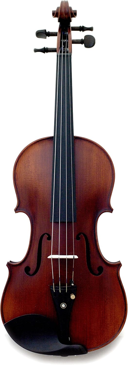 Sky Guarantee Mastero Sound Copy of Stradivarius 4/4 Size Professional Hand-made Two-piece Back 4/4 Full Size Acoustic Violin Antique Style Ebony Parts
