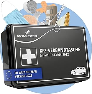 WALSER Zestaw pierwszej pomocy, apteczka pierwszej pomocy, bardzo dobra apteczka pierwszej pomocy, apteczka pierwszej pomocy, apteczka samochodowa 2024, apteczka pierwszej pomocy, apteczka samochodowa
