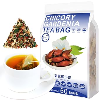 Chicory Gardenia Tea Bag, 250g/8.81oz 5g*50bags - Plant Gift